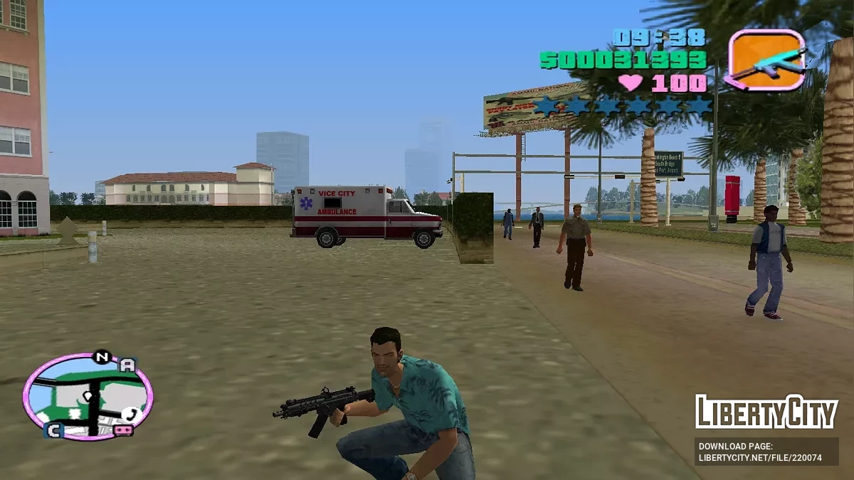 HBRa3 из Call of duty Advanced warfare / GTA Vice City