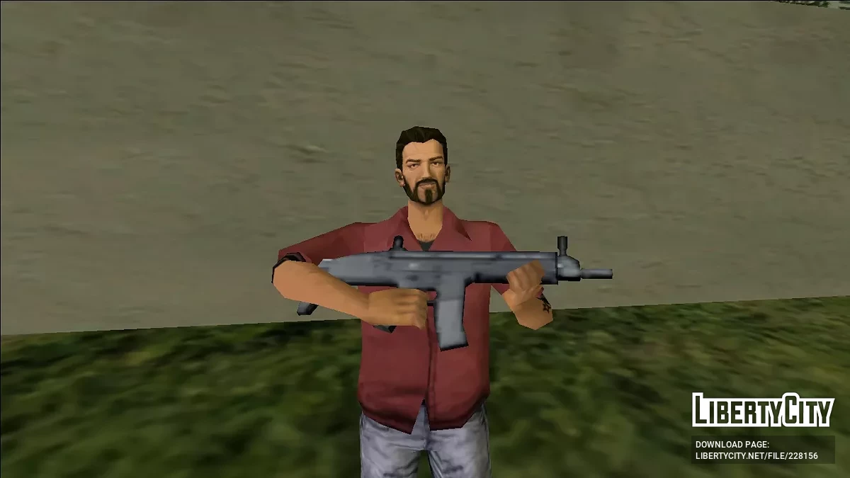 SCAR-L (VC Style + MVL Add-on) / GTA Vice City