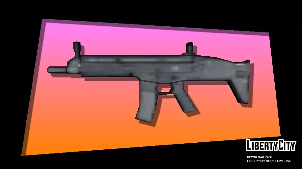SCAR-L (VC Style + MVL Add-on) / GTA Vice City