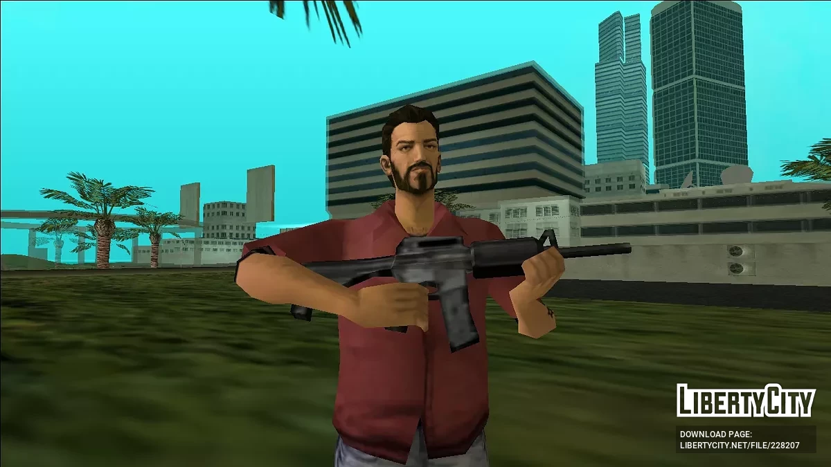 M4A1 (VC Style + MVL Add-on) / GTA Vice City