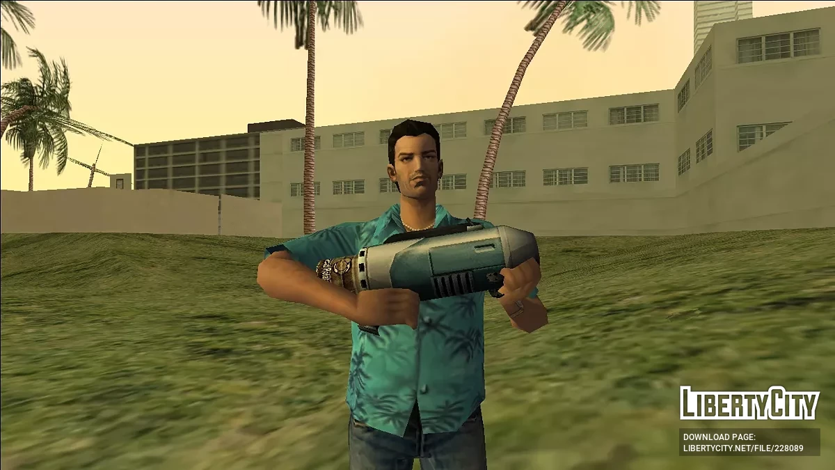 Картофелемет из Bully (MVL Add-On) / GTA Vice City