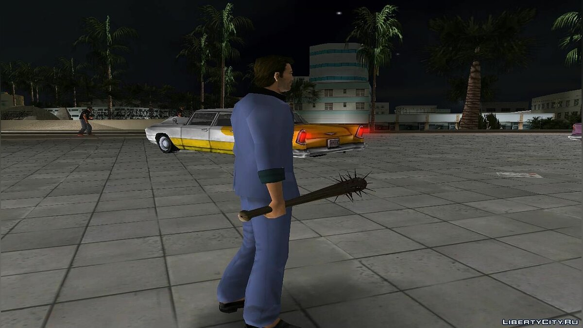 Manhunt spiked bat to Vice City для GTA Vice City - Картинка #3