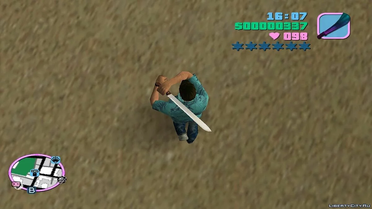 Мачете для GTA Vice City / GTA Vice City