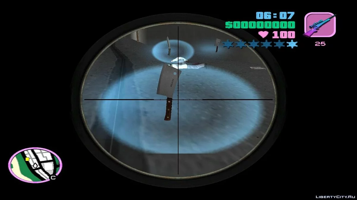 Нож мясника DEXTER для GTA Vice city / GTA Vice City