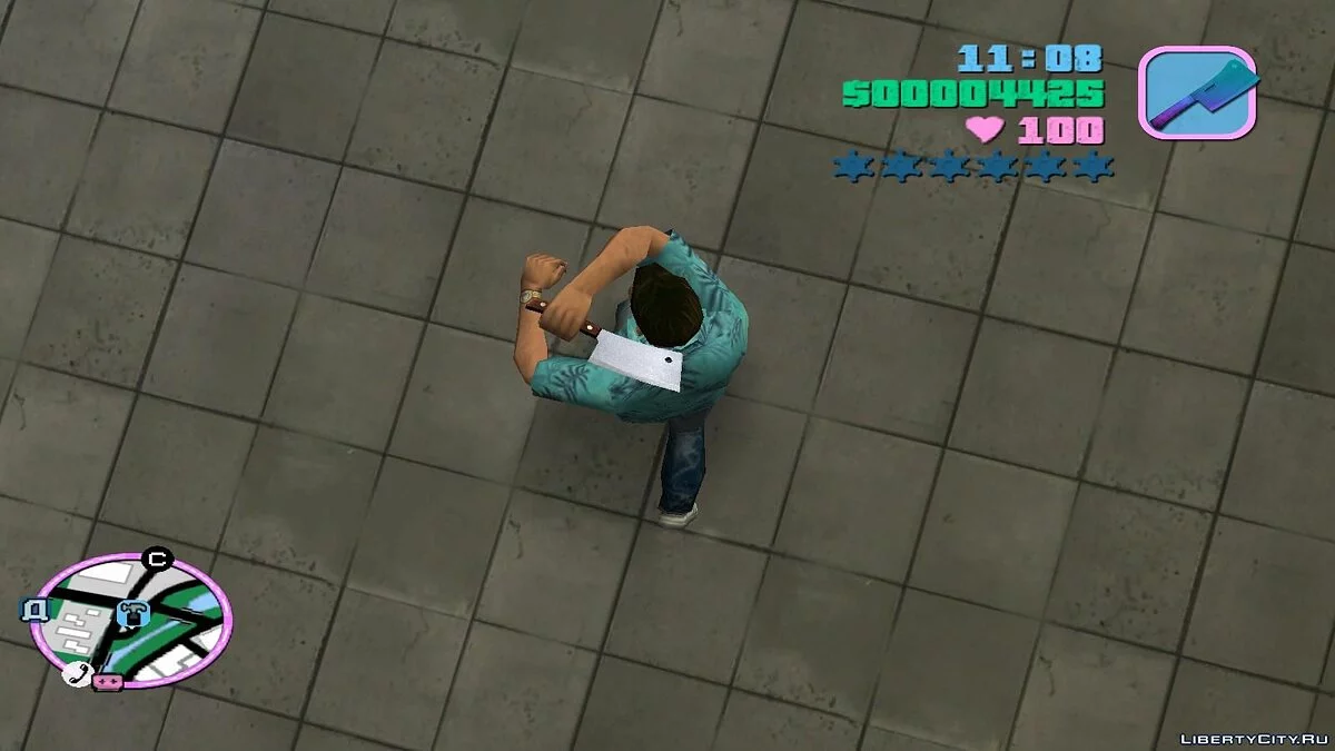 Нож мясника DEXTER для GTA Vice city / GTA Vice City