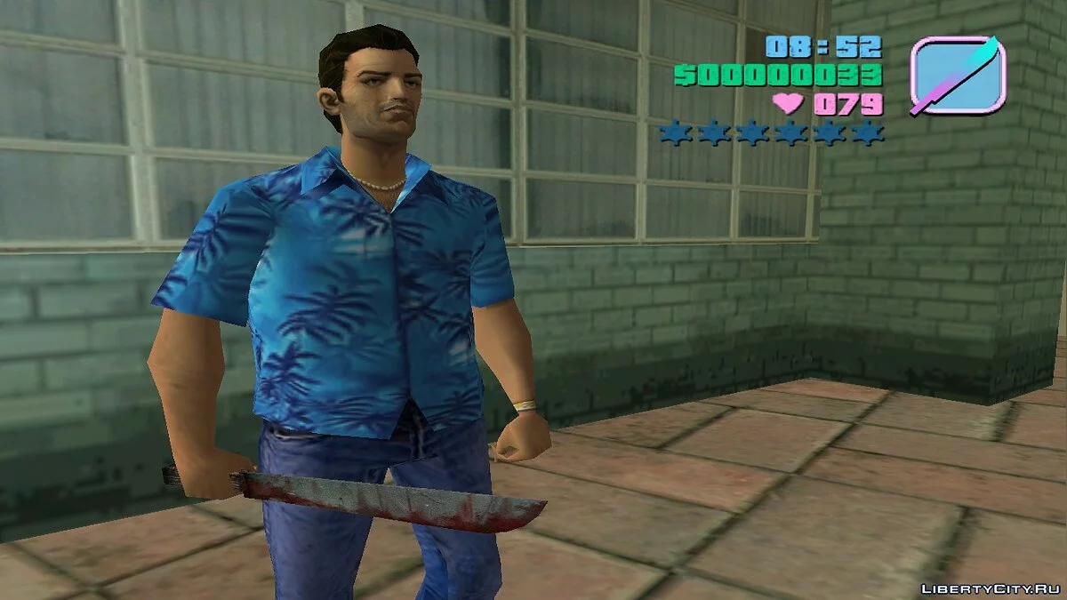 Мачете из Postal 2 / GTA Vice City