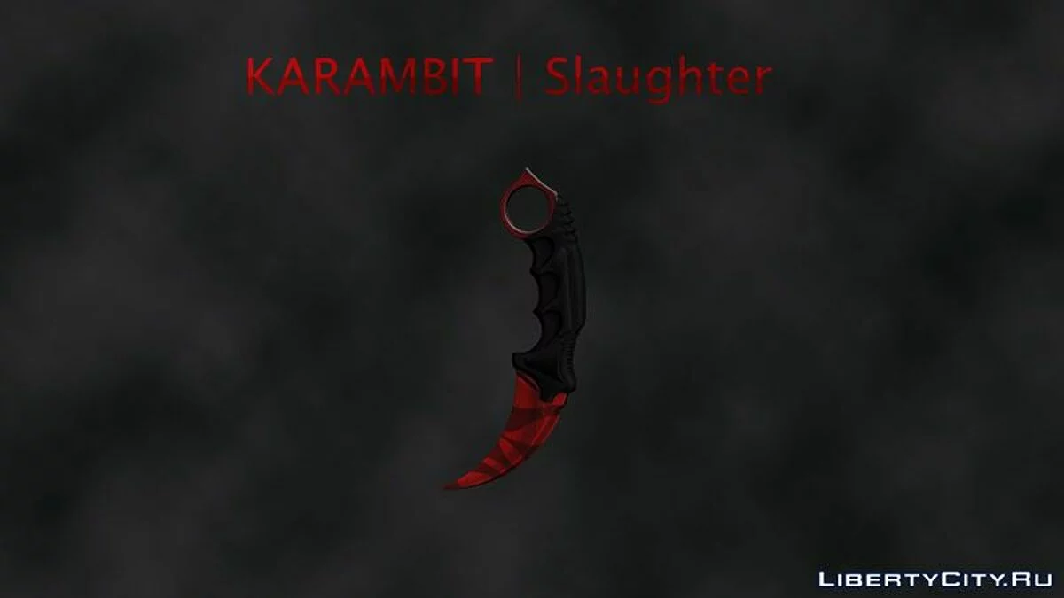 KARAMBIT Slaughter & Fade / GTA Vice City