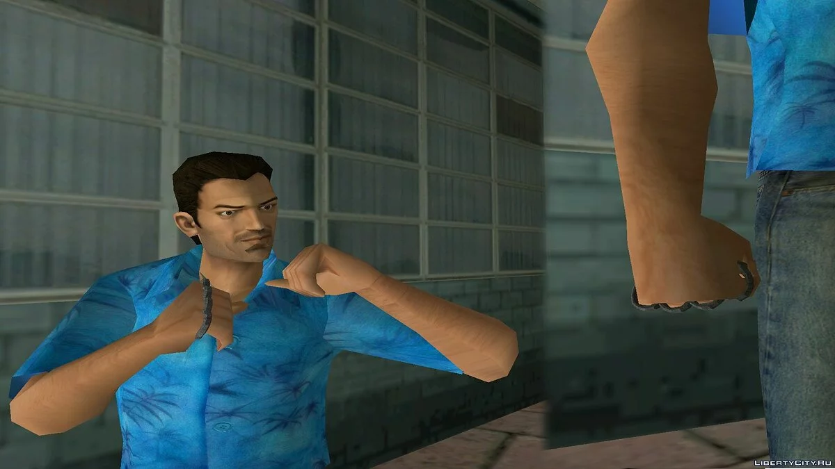 Кастет из Postal 2 Eternal Damnation / GTA Vice City