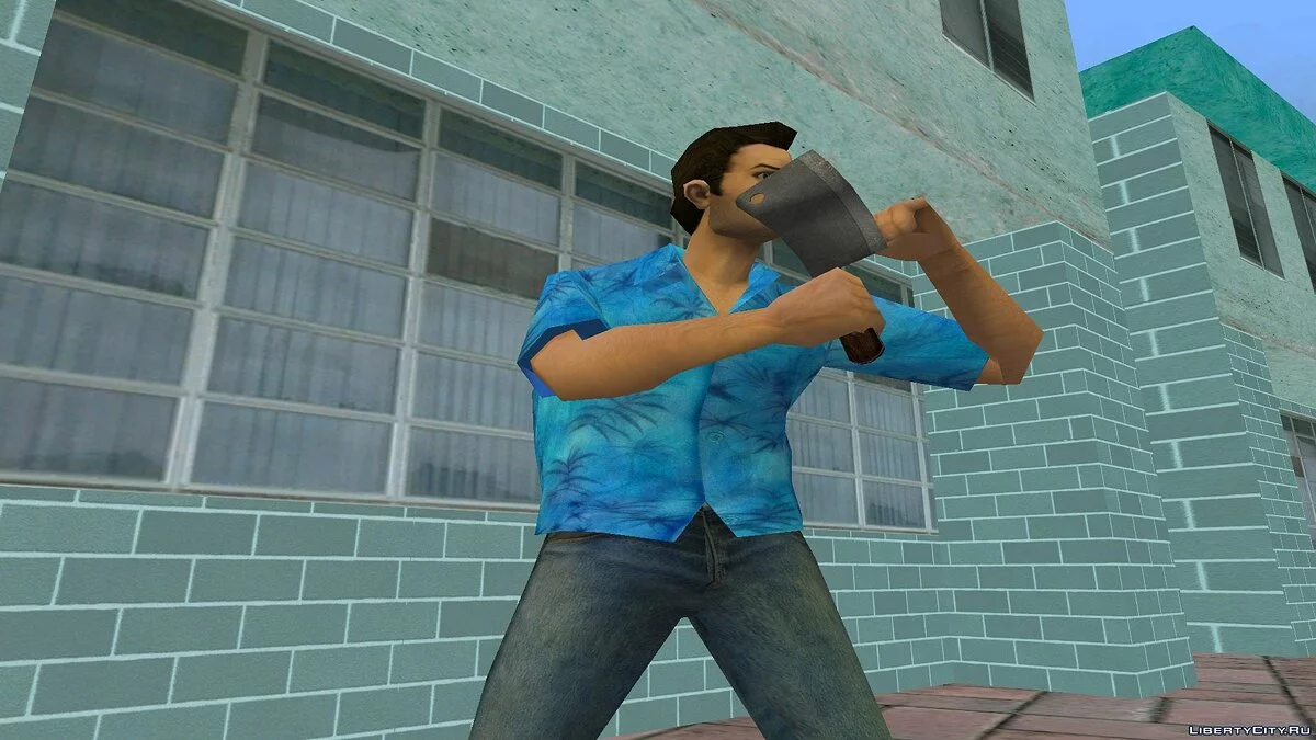 Тесак из Postal 2 Eternal Damnation / GTA Vice City