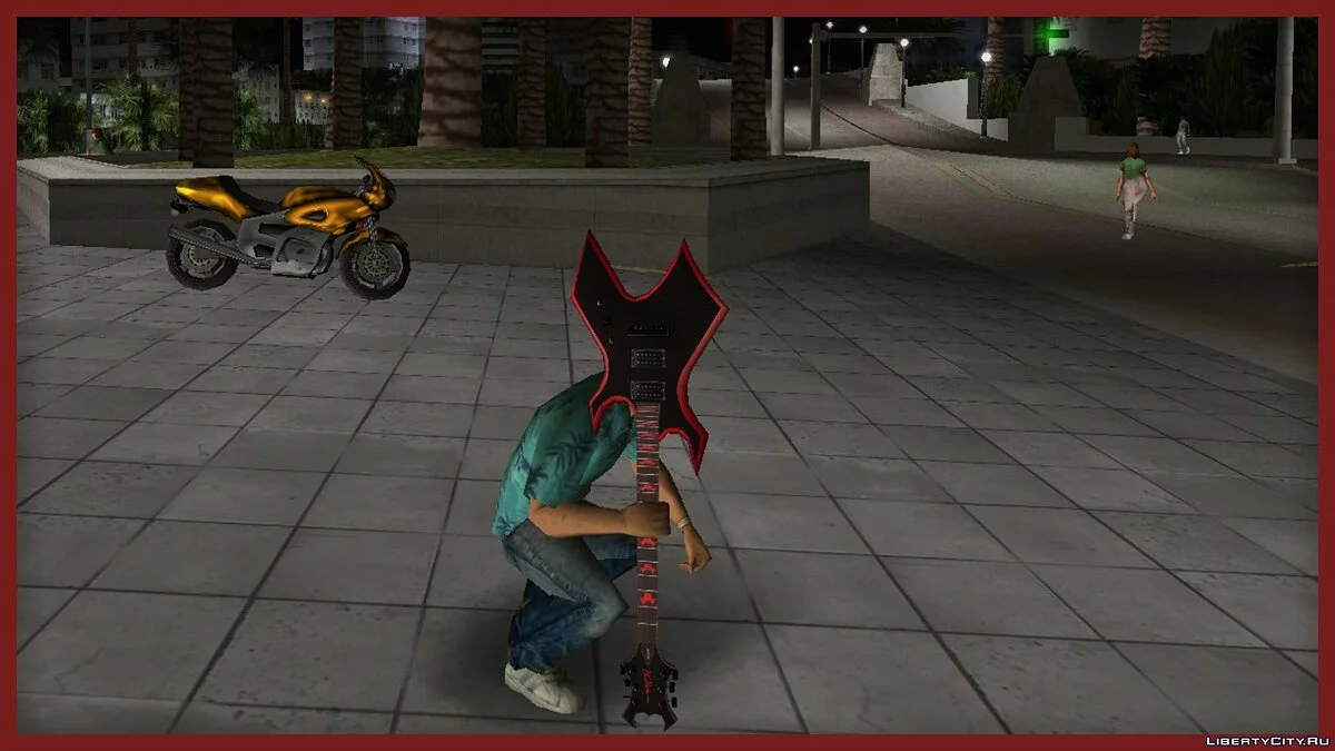 Avenge Son of Beast Electric Guitar / GTA Vice City
