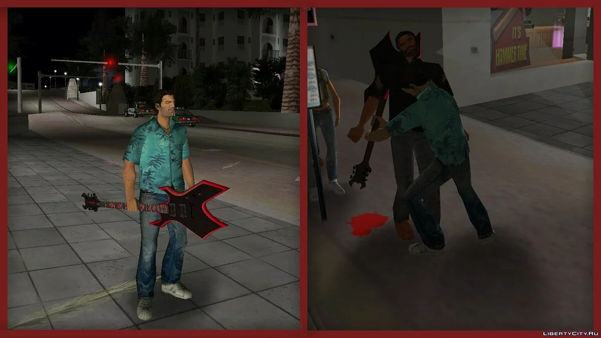 Avenge Son of Beast Electric Guitar / GTA Vice City