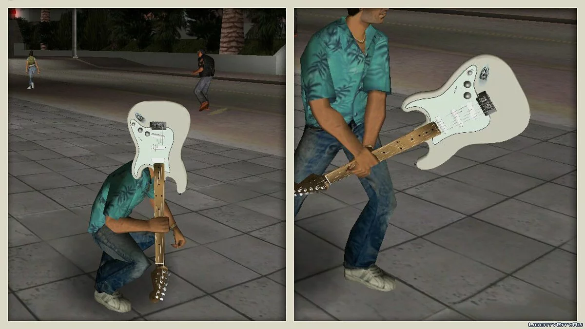 Fender Jimi Hendrix Stratocaster / GTA Vice City