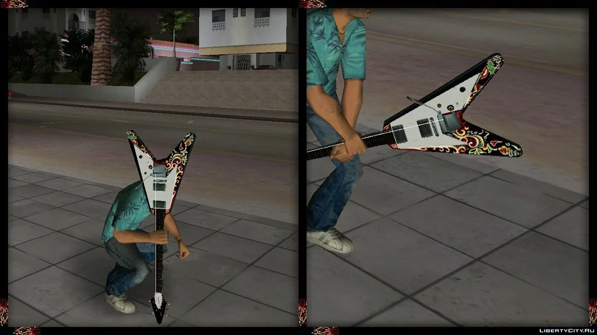 Gibson Jimi Hendrix Flying V / GTA Vice City