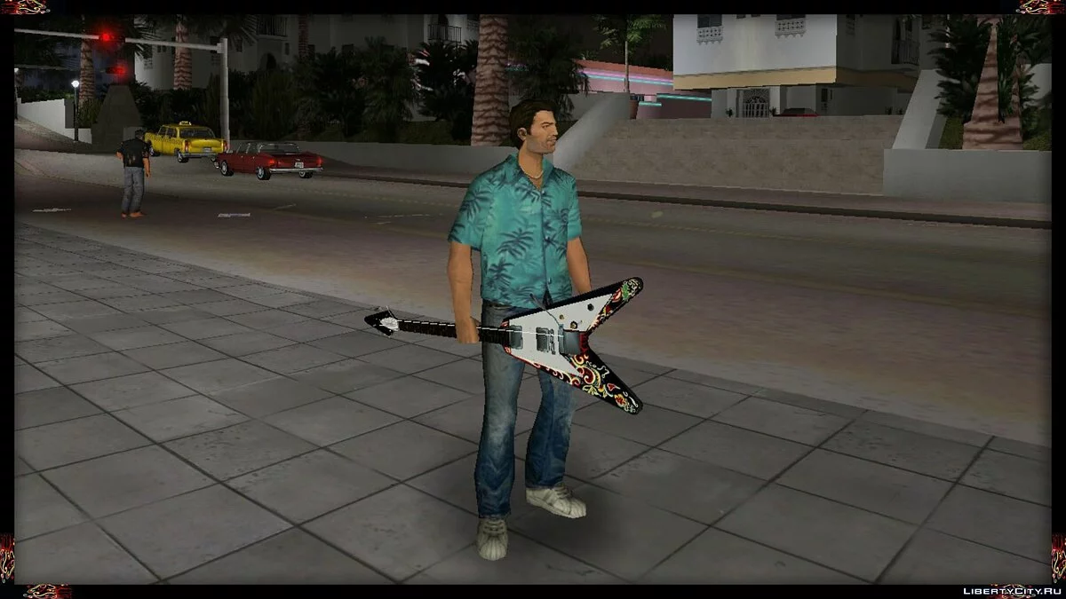 Gibson Jimi Hendrix Flying V / GTA Vice City