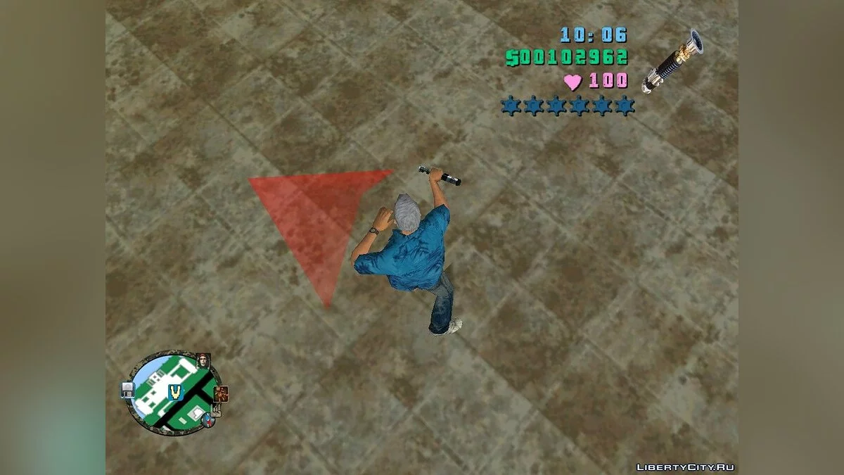 Red lightsaber / GTA Vice City