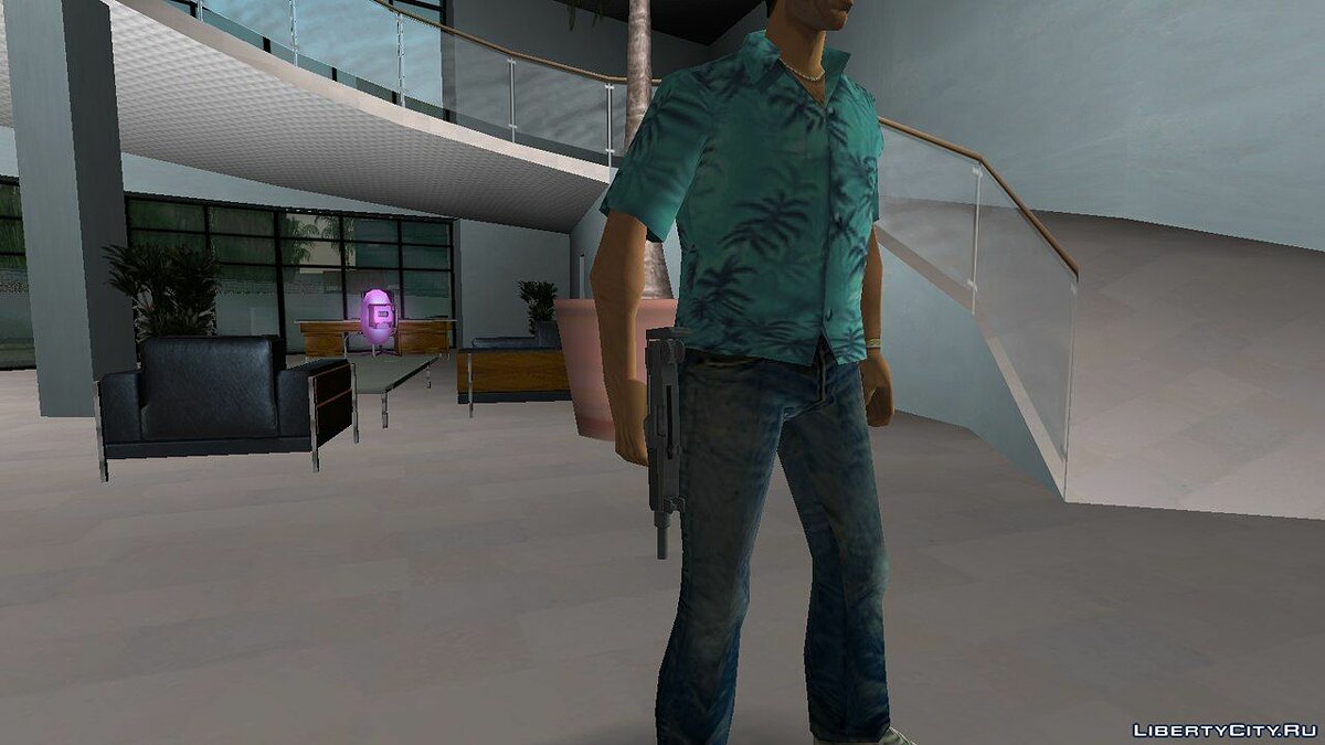 A pack of weapons from Saints Row 2 for GTA Vice City - Картинка #3