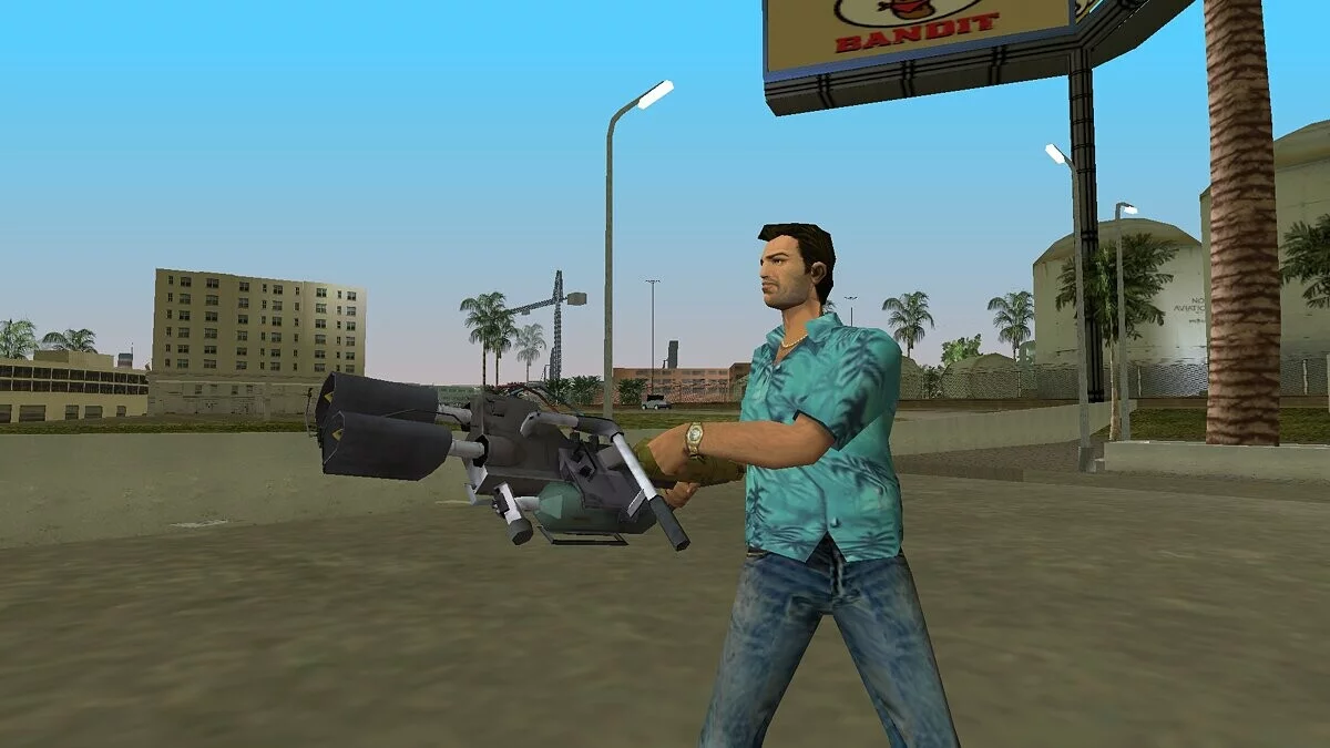 Полный пак оружия из Saints Row 2 / GTA Vice City