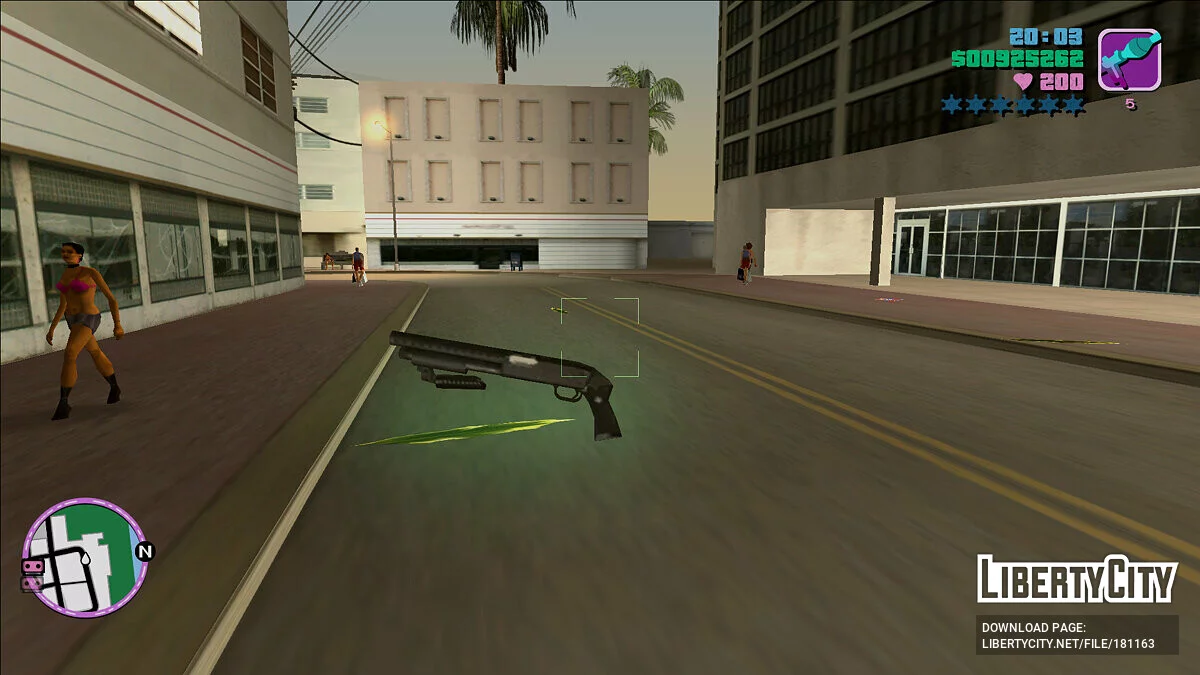 Исправленные модели оружия / GTA Vice City