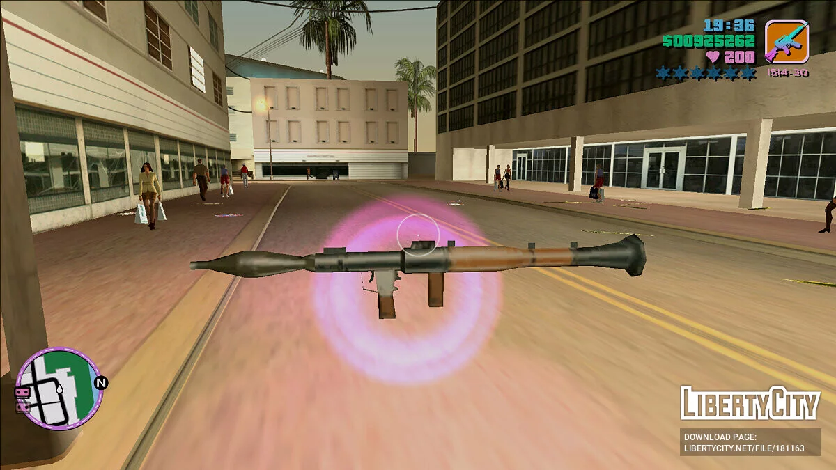 Исправленные модели оружия / GTA Vice City