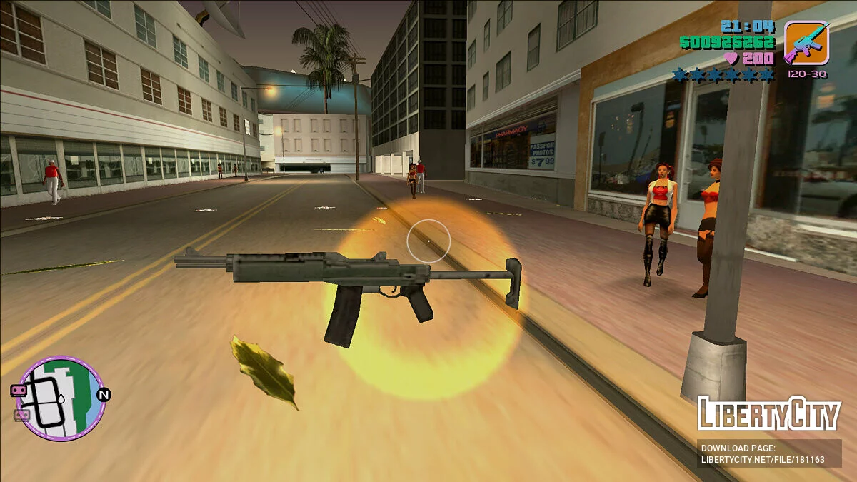 Исправленные модели оружия / GTA Vice City