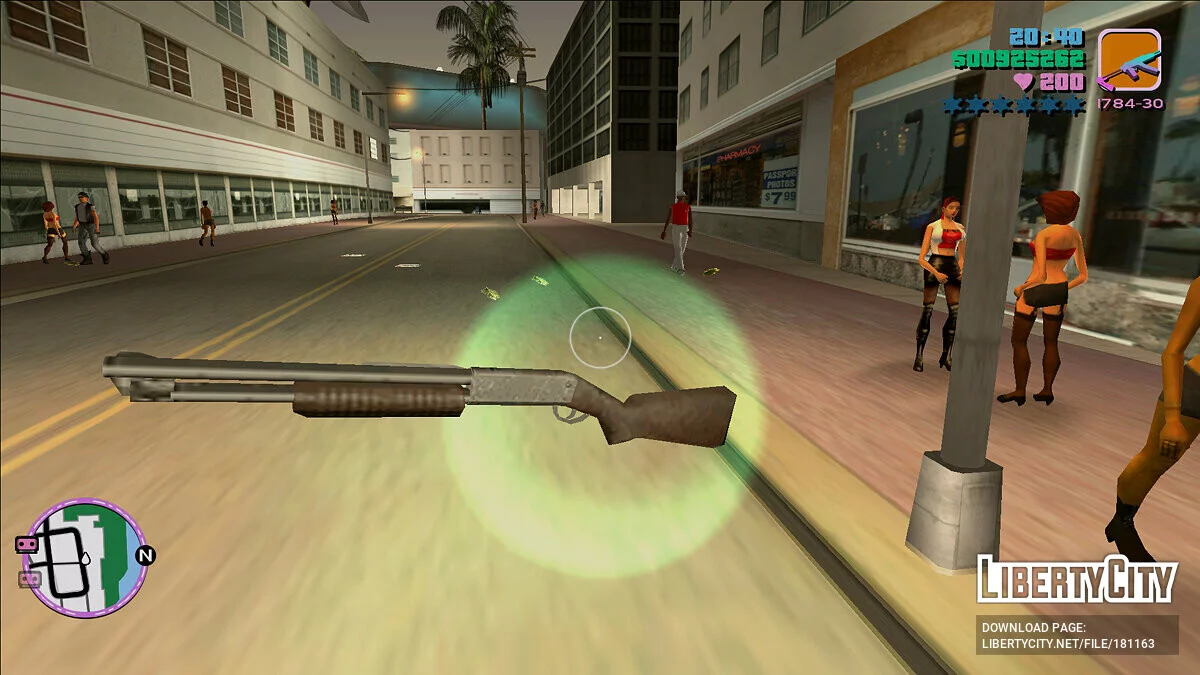 Исправленные модели оружия / GTA Vice City