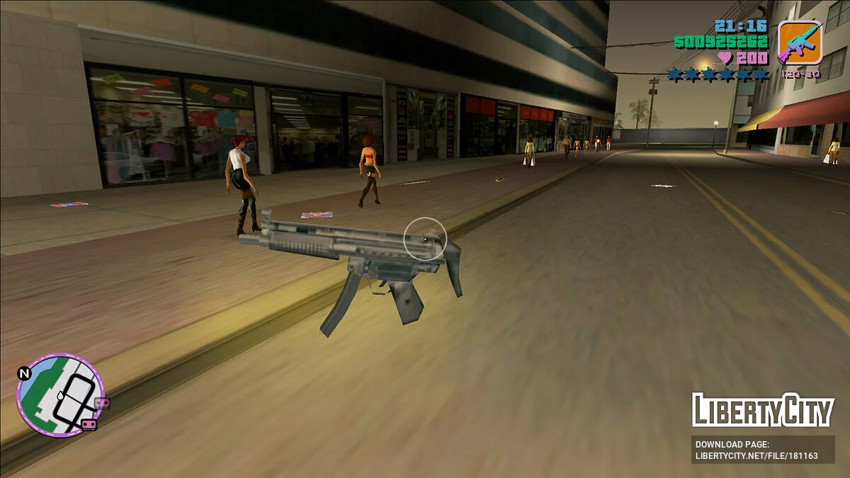 Исправленные модели оружия / GTA Vice City