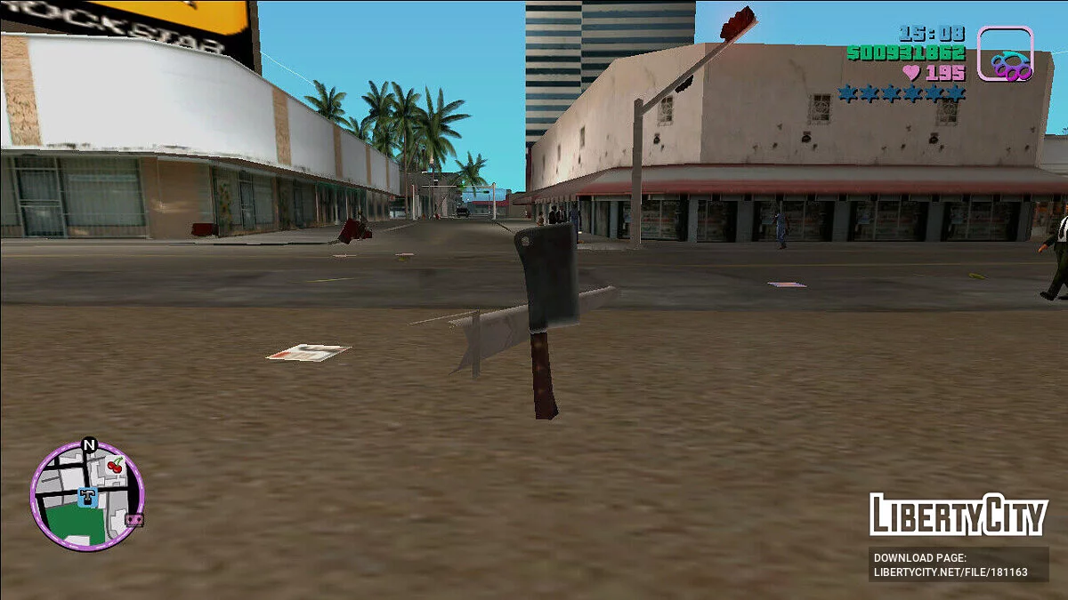 Исправленные модели оружия / GTA Vice City