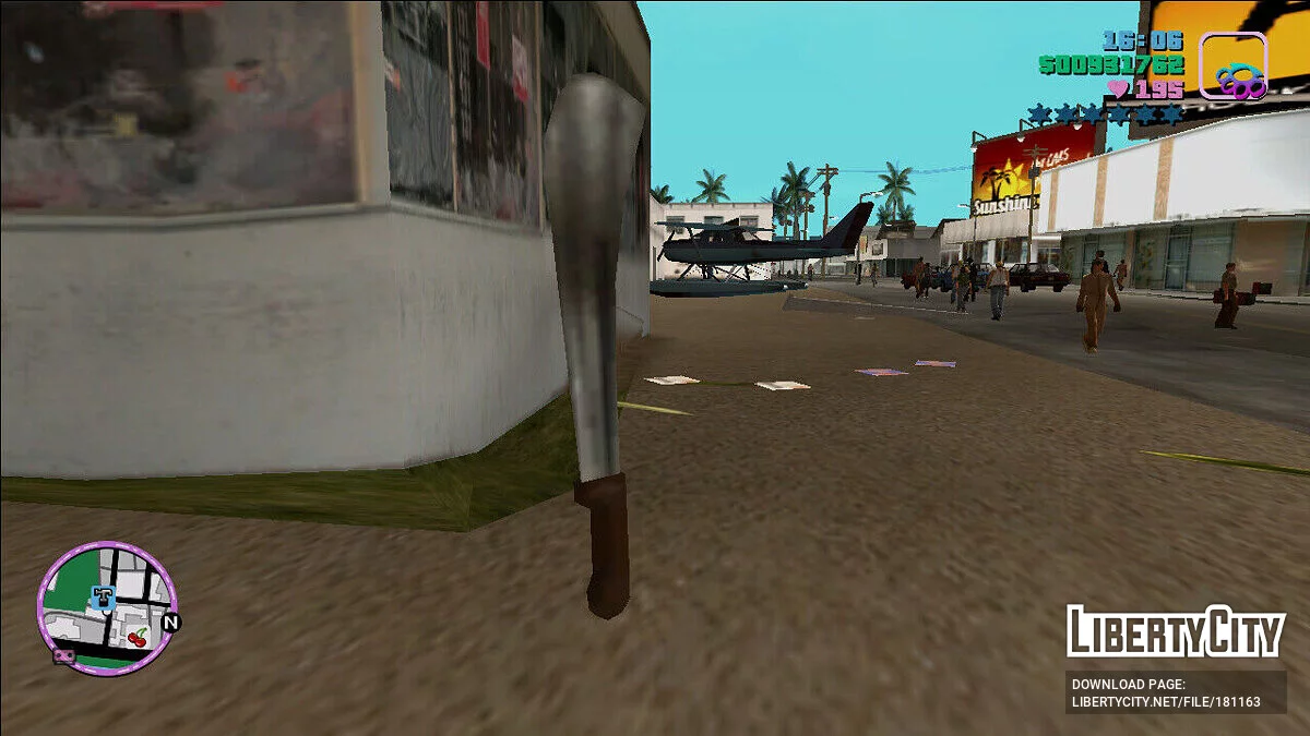 Исправленные модели оружия / GTA Vice City