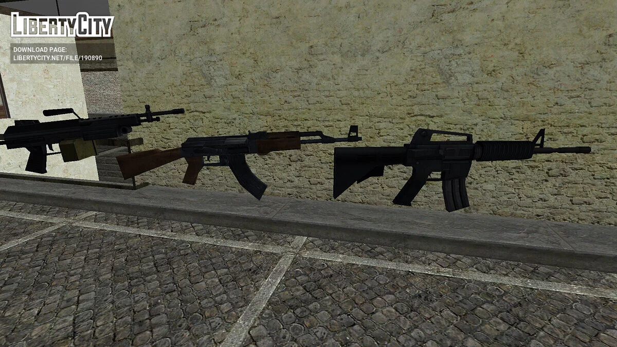 CS:S Weapon Pack / GTA Vice City