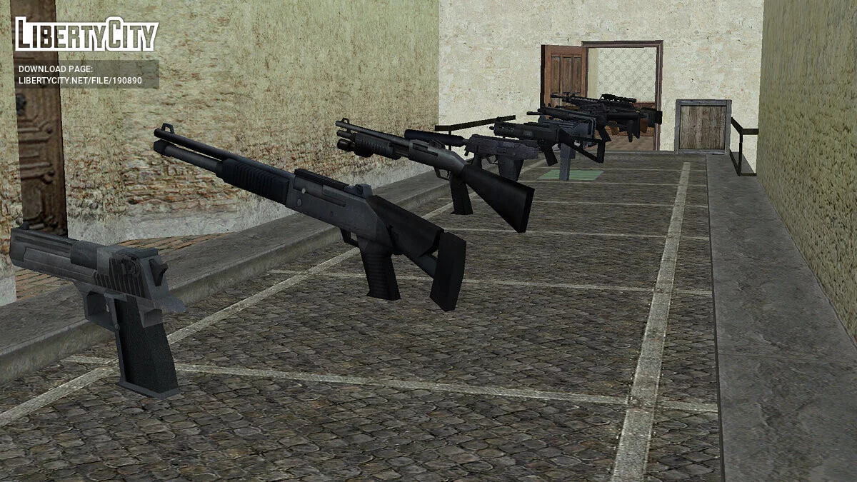 CS:S Weapon Pack / GTA Vice City