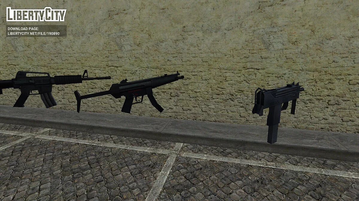 CS:S Weapon Pack / GTA Vice City