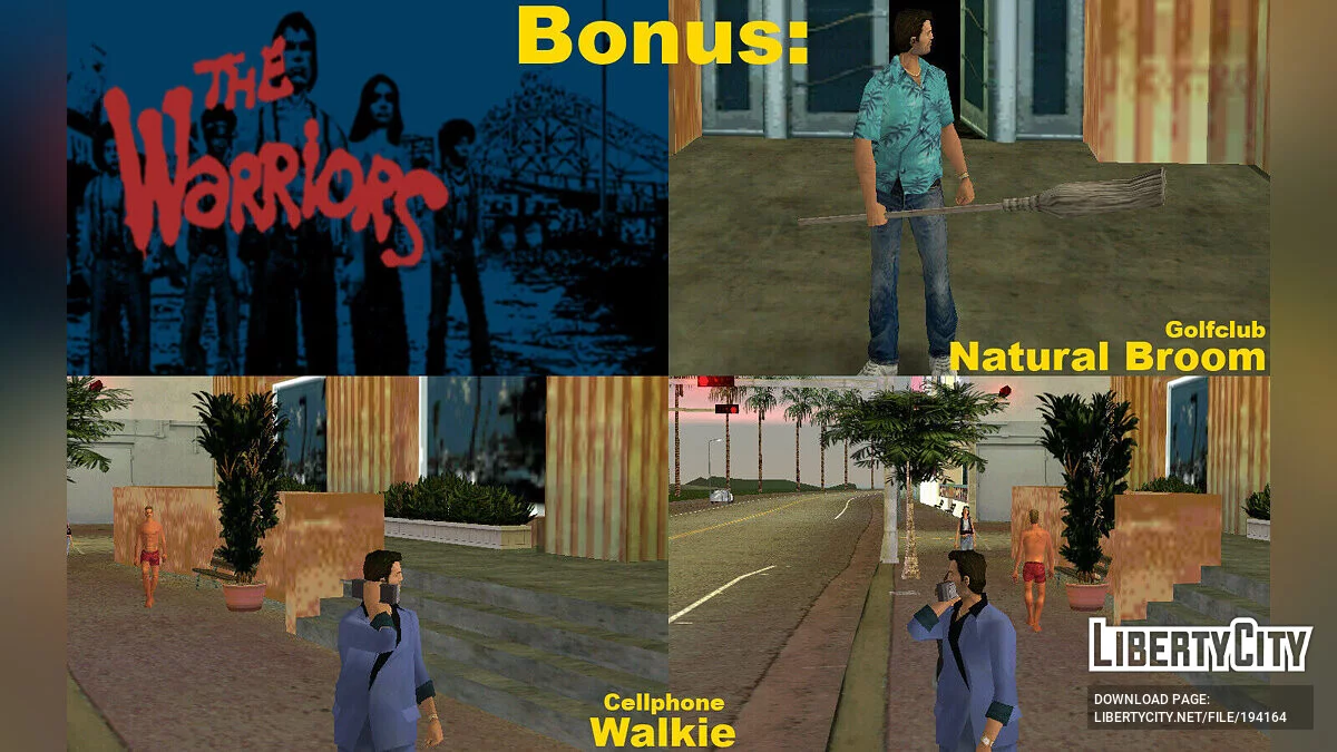 Сборник оружия из The Warriors (VС) / GTA Vice City
