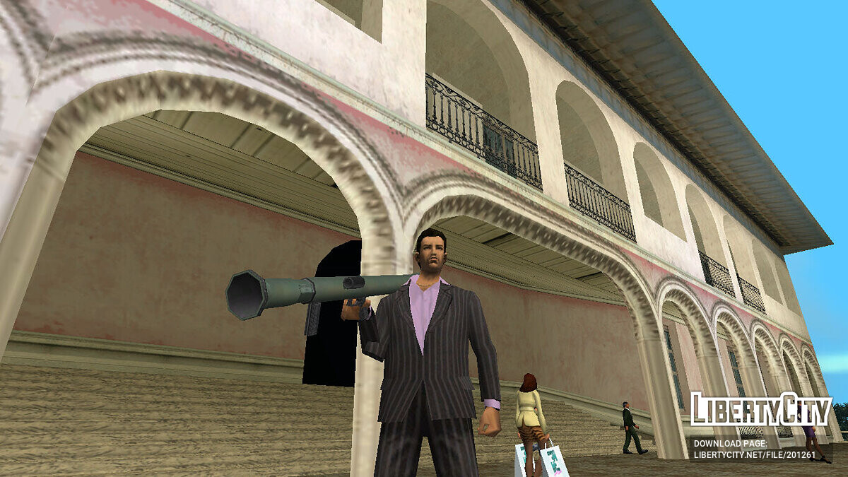 Скачать Сборник оружия из Scarface: The World Is Yours для GTA Vice City