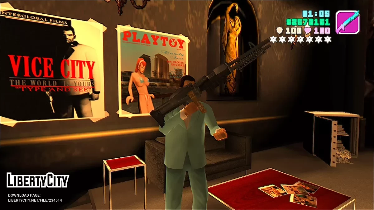 Улучшенное стандартное оружие / GTA Vice City