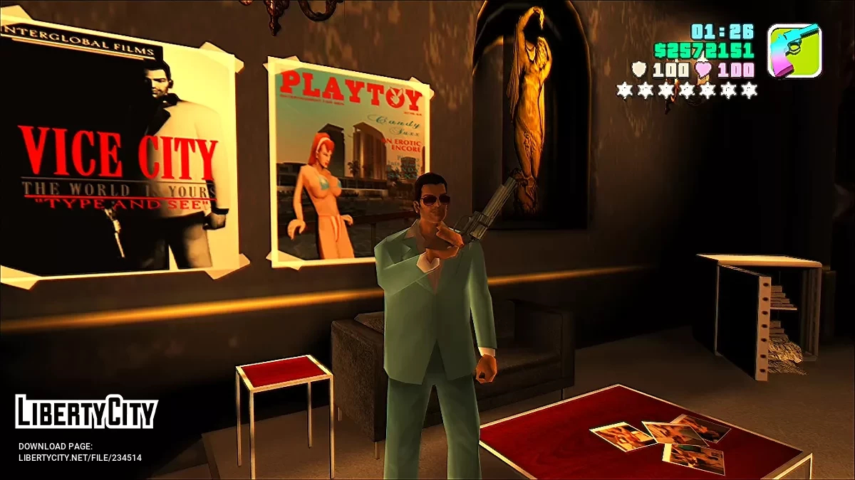 Улучшенное стандартное оружие / GTA Vice City