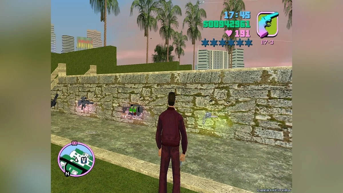 Кастетный нож-пистолет / GTA Vice City