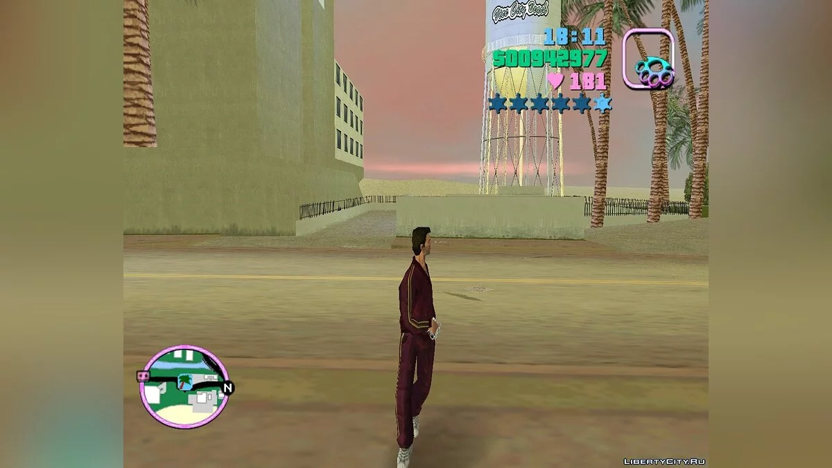 Кастетный нож-пистолет / GTA Vice City