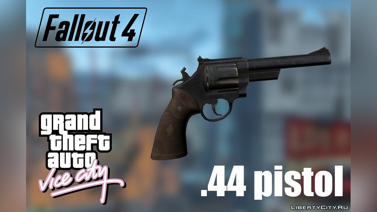 Pistol .44 from Fallout 4 for GTA Vice City - Картинка #1