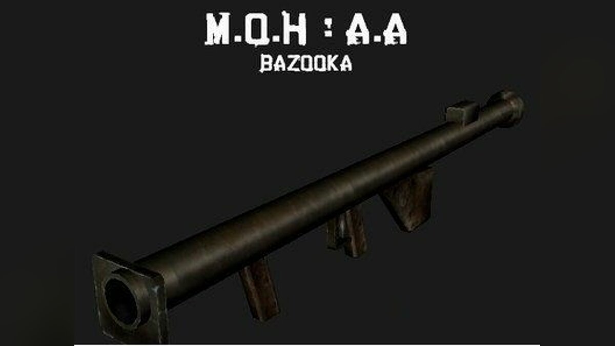 Medal Of Honor: AA Bazooka для GTA Vice City - Картинка #1