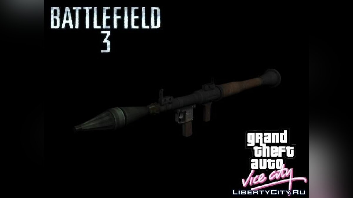 RPG-7B2 из Battlefield 3 (VC Edition) для GTA Vice City - Картинка #1