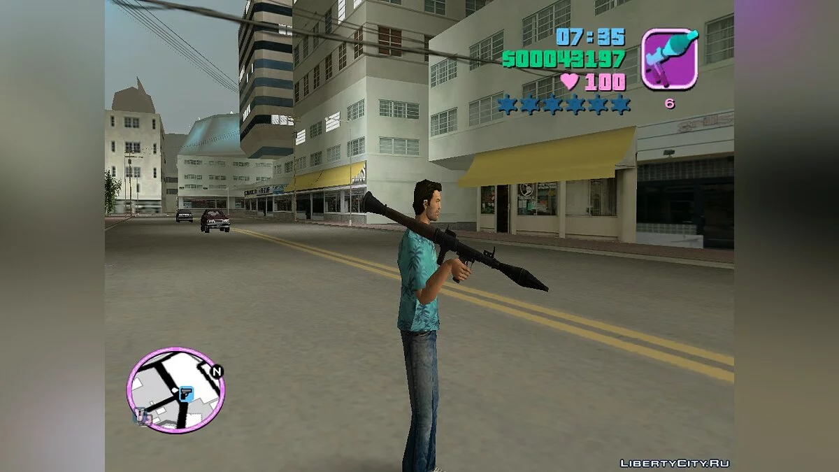 RPG-7B2 из Battlefield 3 (VC Edition) / GTA Vice City