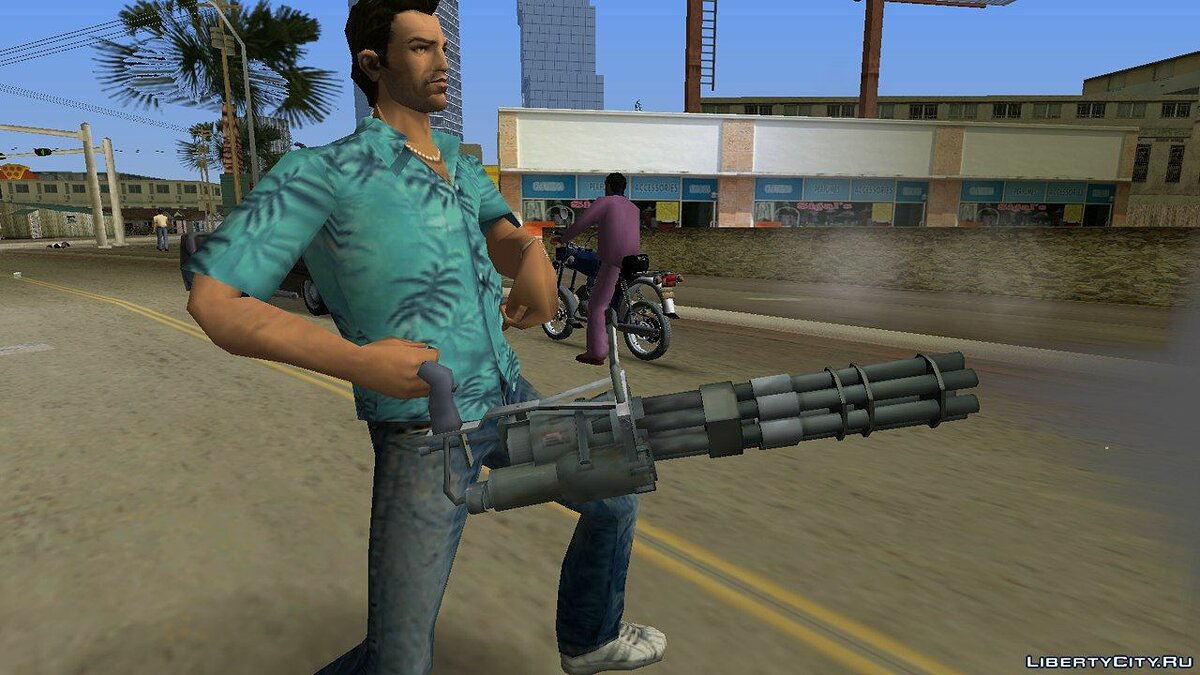 Mini-Gun from Saints Row 2 для GTA Vice City - Картинка #1