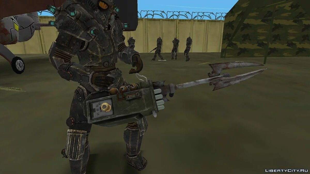 Plasma caster from Fallout New Vegas / GTA Vice City