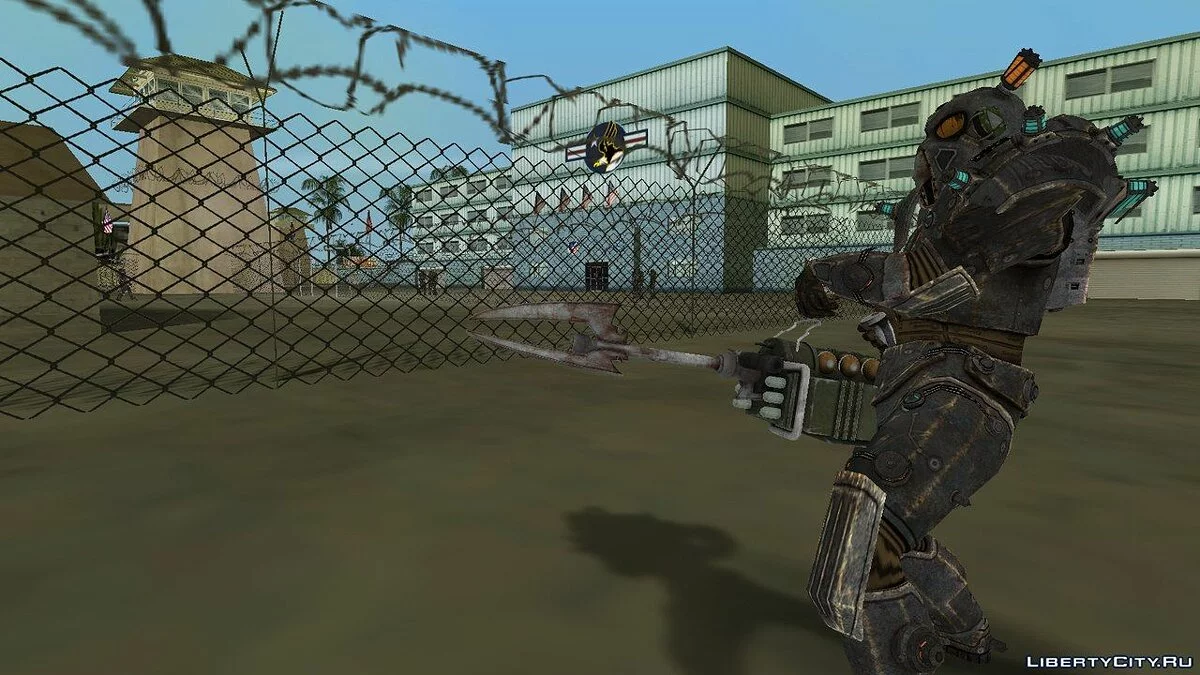 Plasma caster from Fallout New Vegas / GTA Vice City