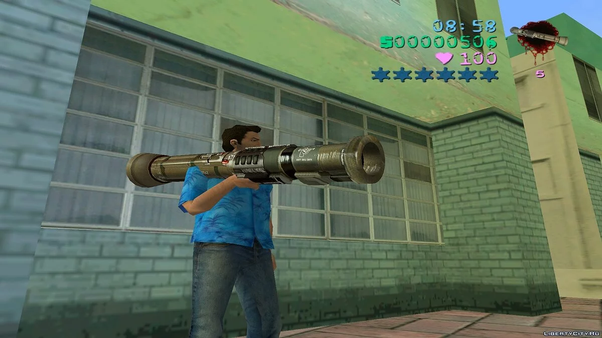 Базука из Postal 2 / GTA Vice City