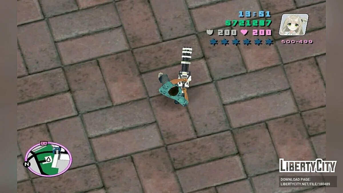 Little Machine Gun V / GTA Vice City