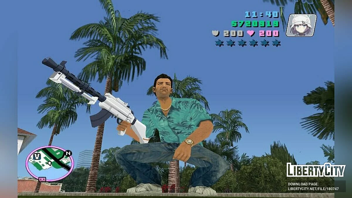 Rabbit-26 Type Machine Gun / GTA Vice City
