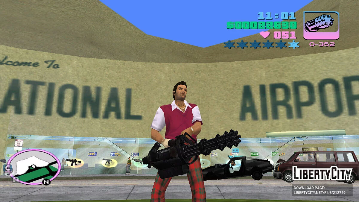 M134 Minigun из CS Online / GTA Vice City