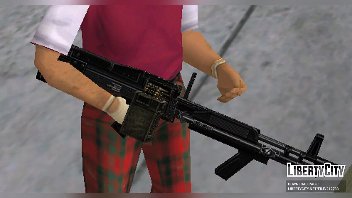 M60E4 Machine Gun из CS Online / GTA Vice City