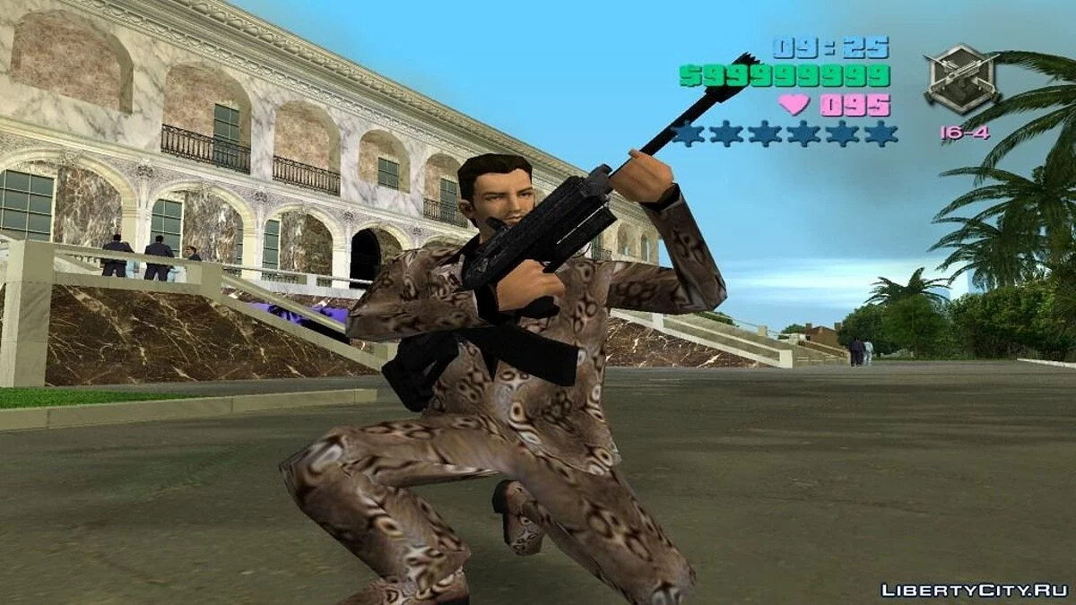 Сайга 12С из игры Warface / GTA Vice City